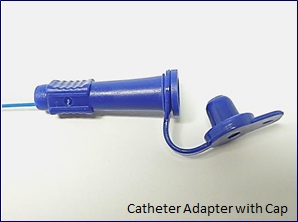 Catheter adapter cap